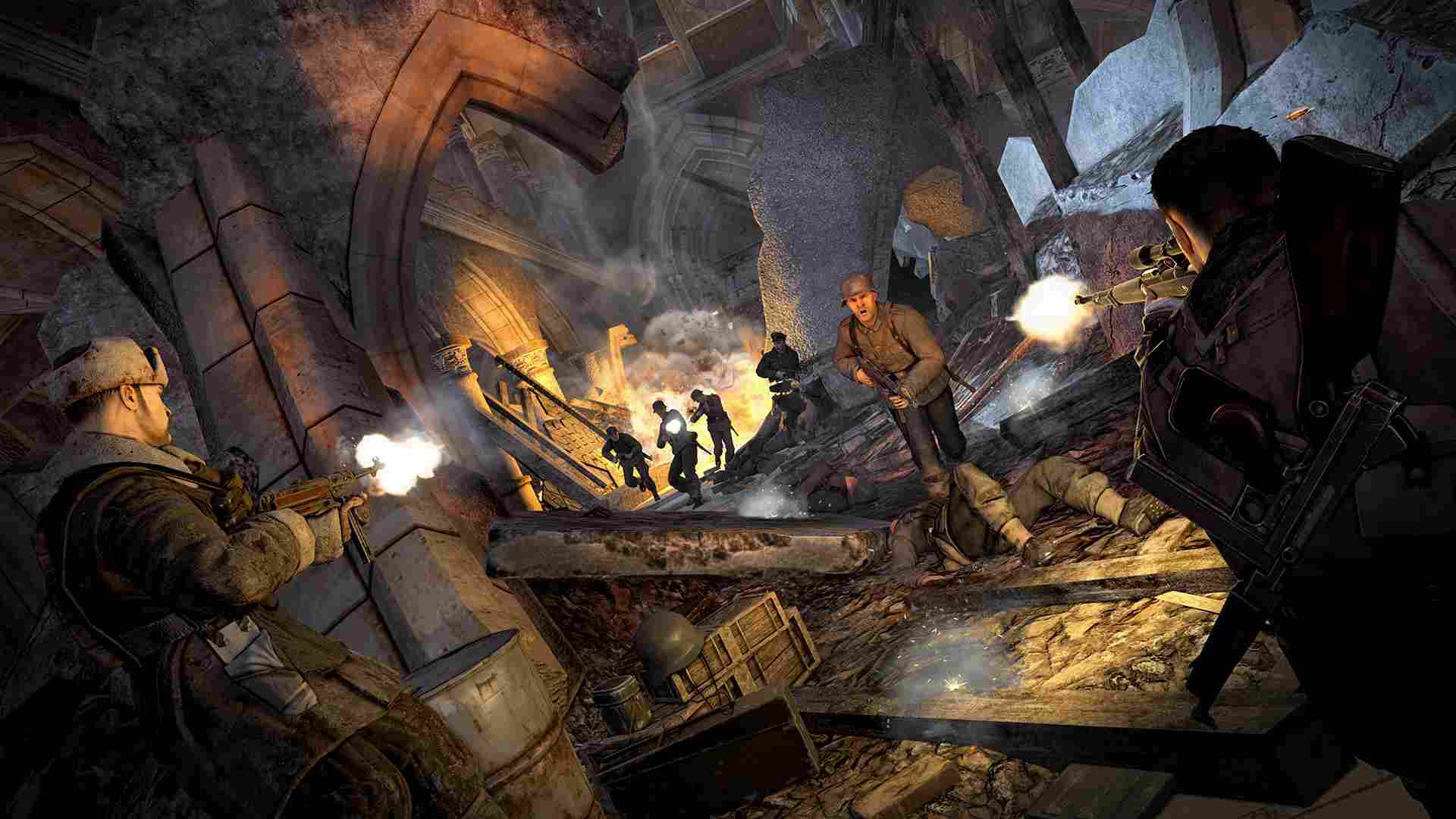 PC《狙击精英V2重制版(Sniper Elite V2 Remastered)》免安装绿色中文版 下载_0
