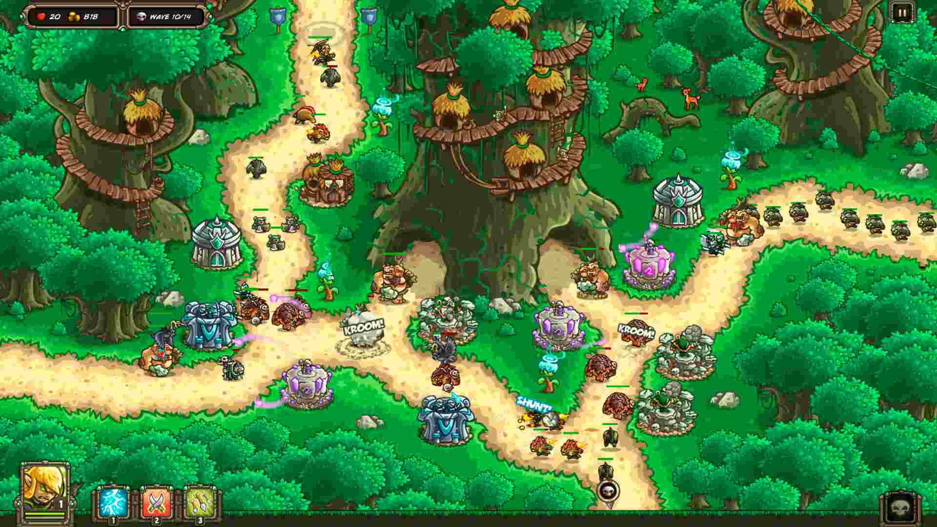 PC《皇家守卫军起源(Kingdom Rush Origins)》中文版集成遗忘宝藏扩展包 下载_0