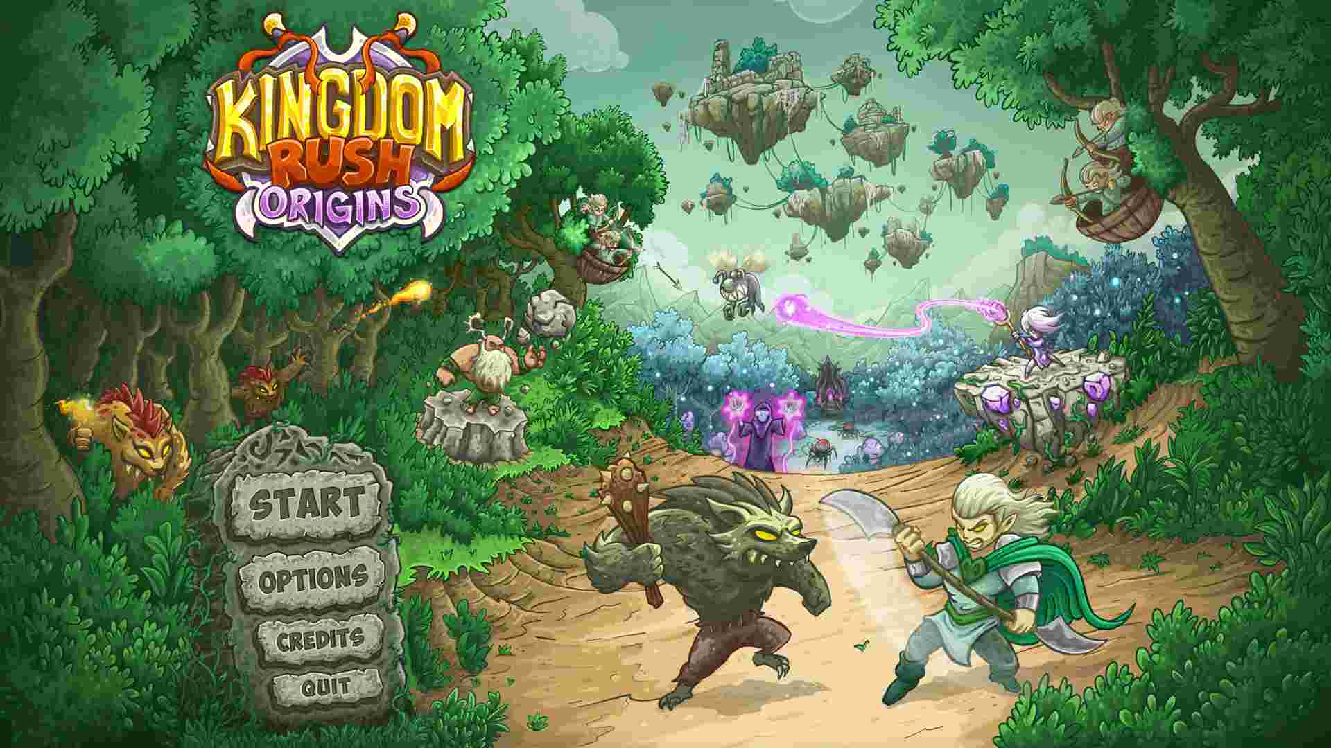 PC《皇家守卫军起源(Kingdom Rush Origins)》中文版集成遗忘宝藏扩展包 下载_1