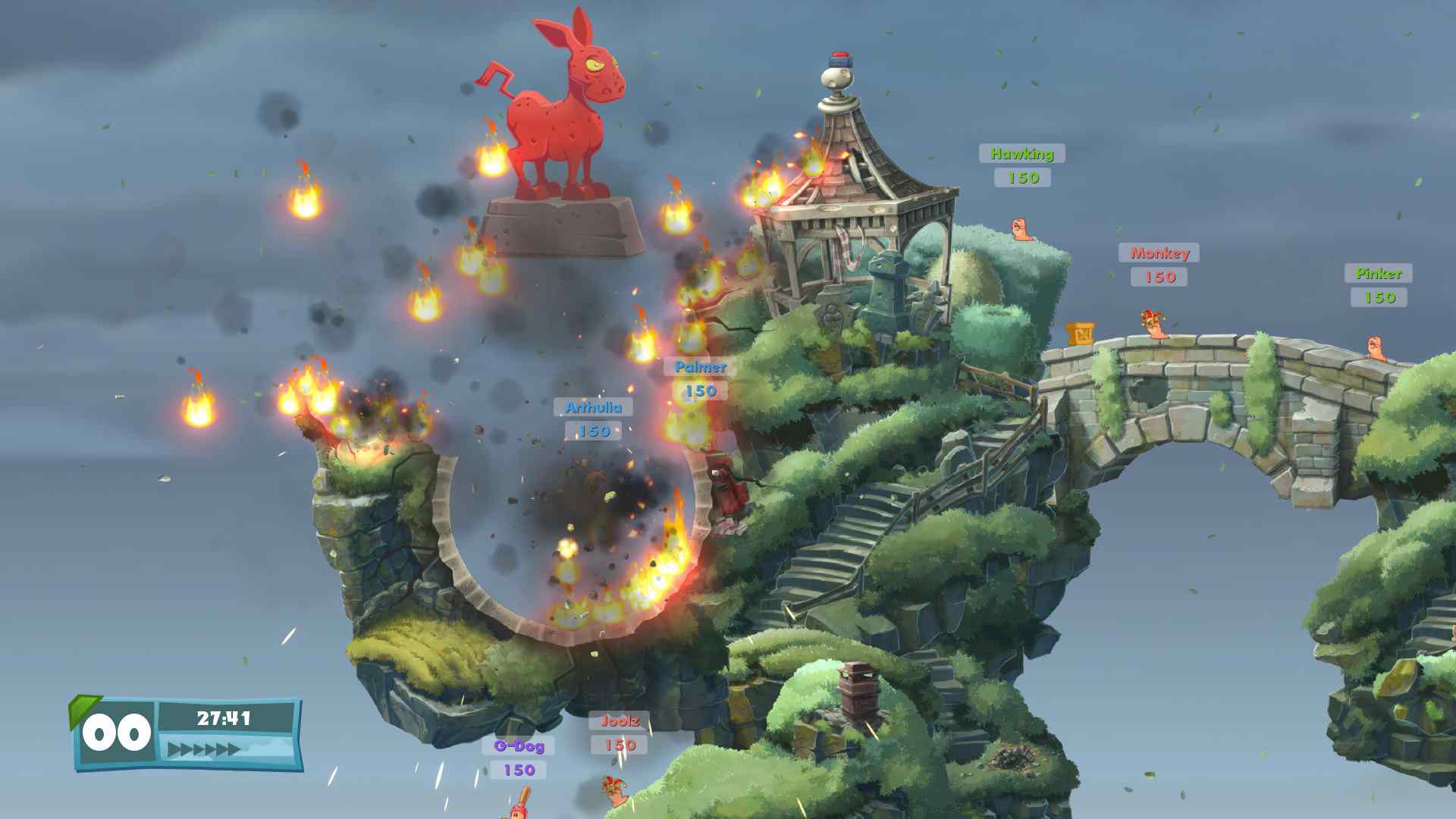 PC《百战天虫WMD (Worms W.M.D)》免安装中文添加堡垒模式 下载_0