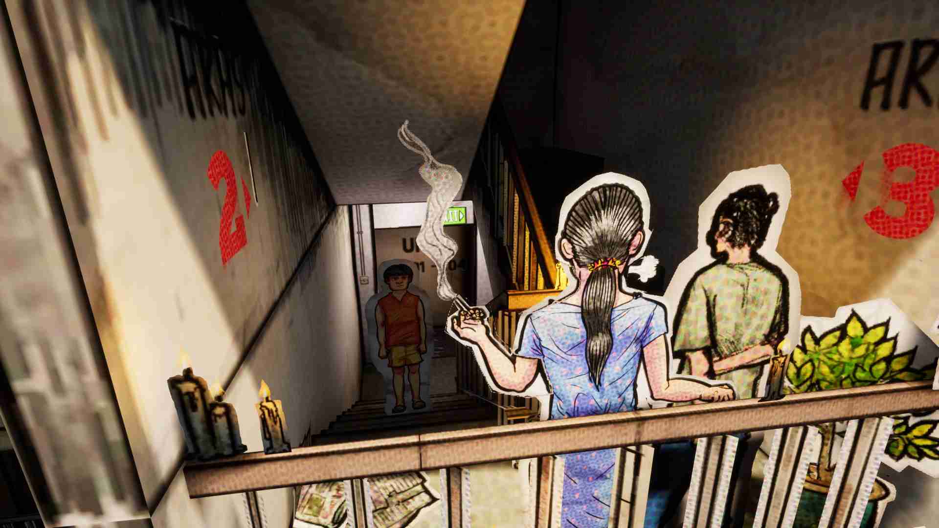 PC《纸鬼故事：晚上7点 Paper Ghost Stories 7PM》英文版下载_0