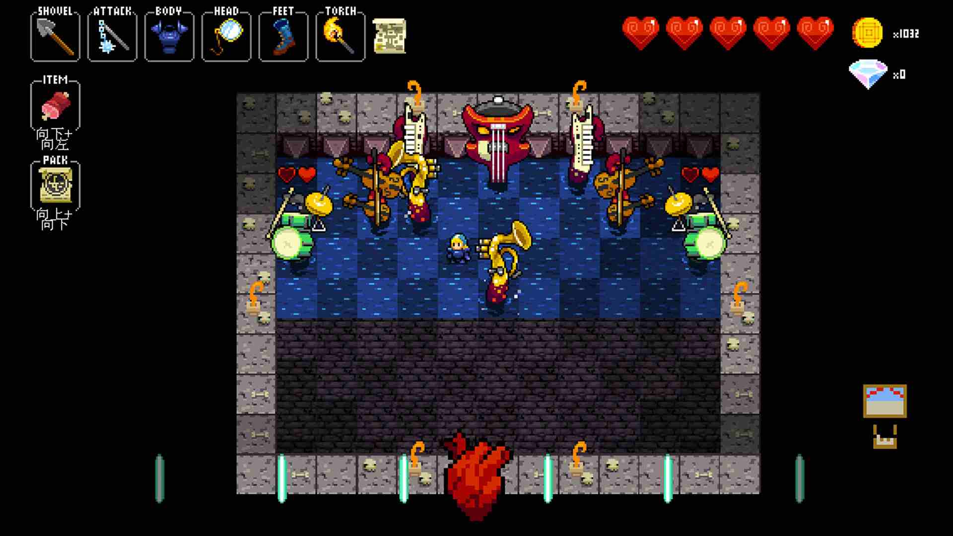 PC《节奏地牢 Crypt of the NecroDancer》中文版下载（集成AMPLIFIED DLC）_0