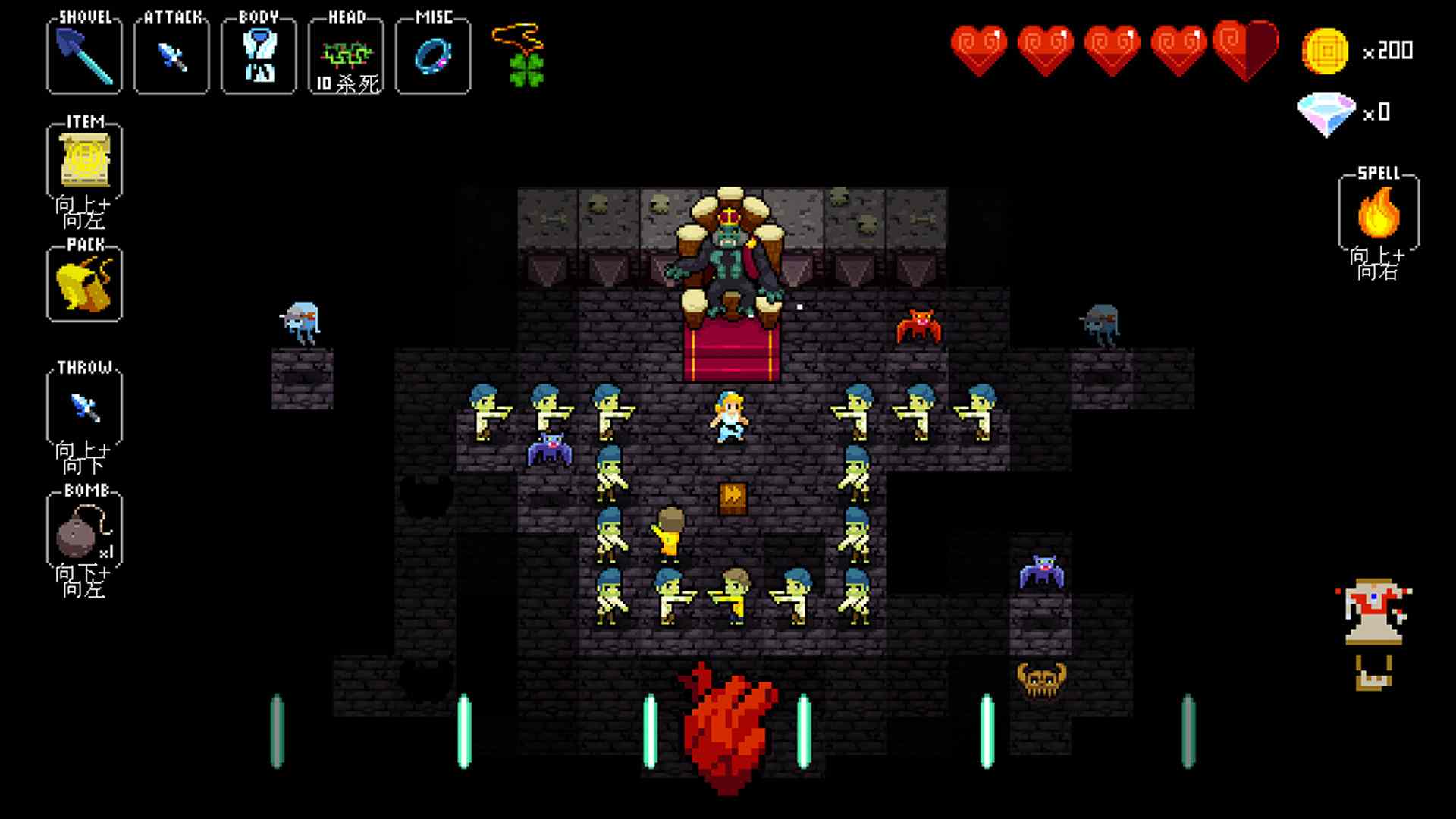 PC《节奏地牢 Crypt of the NecroDancer》中文版下载（集成AMPLIFIED DLC）_1