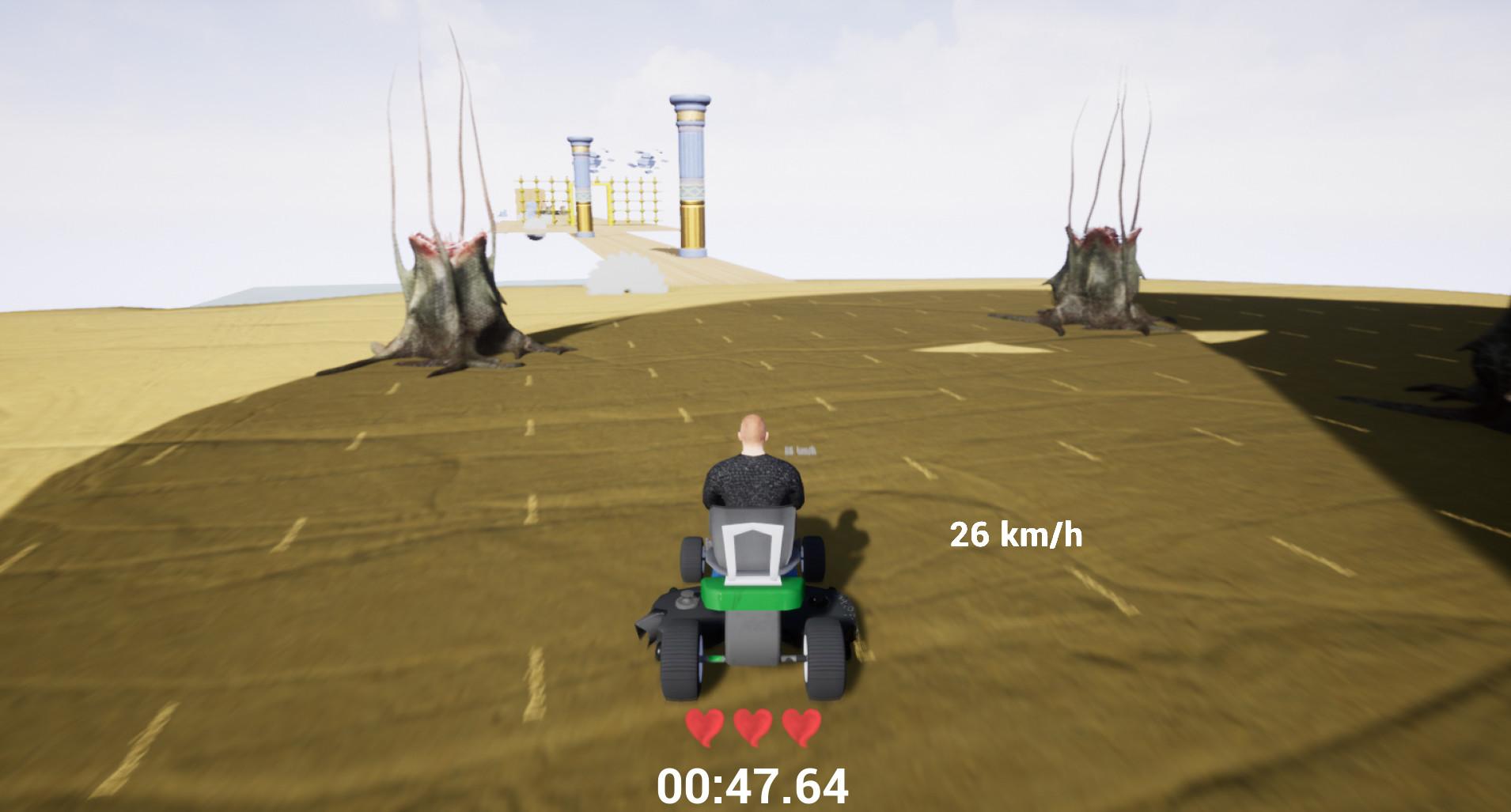PC《割草机游戏：凡人赛车 Lawnmower game Mortal Race》英文版下载_0