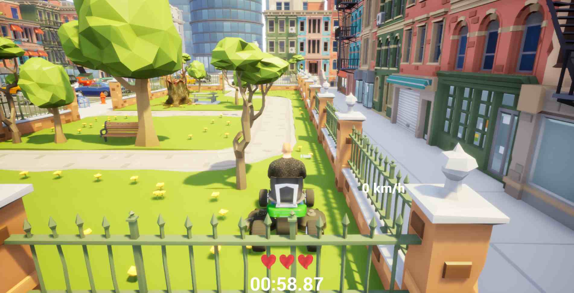 PC《割草机游戏：凡人赛车 Lawnmower game Mortal Race》英文版下载_1