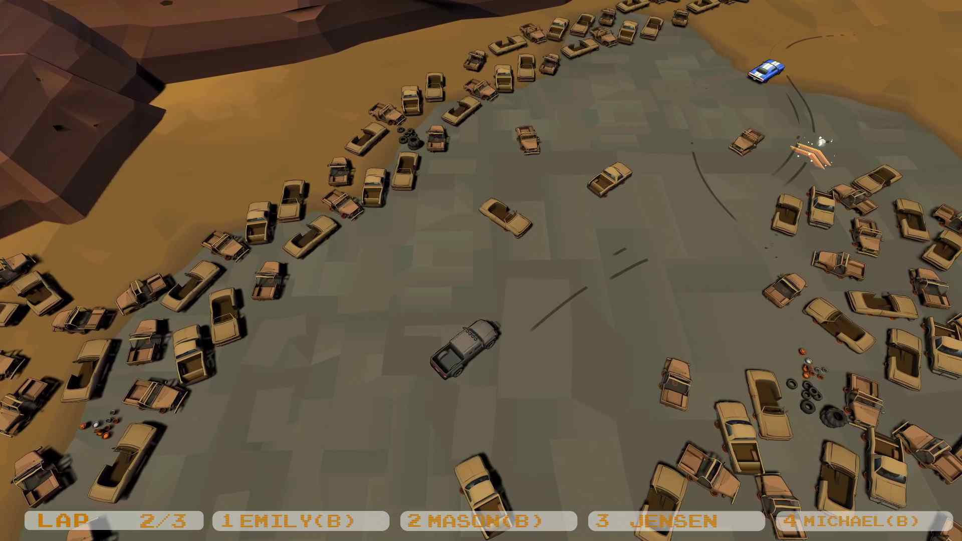 PC《袖珍赛车手 Armchair Racer》英文版下载_0