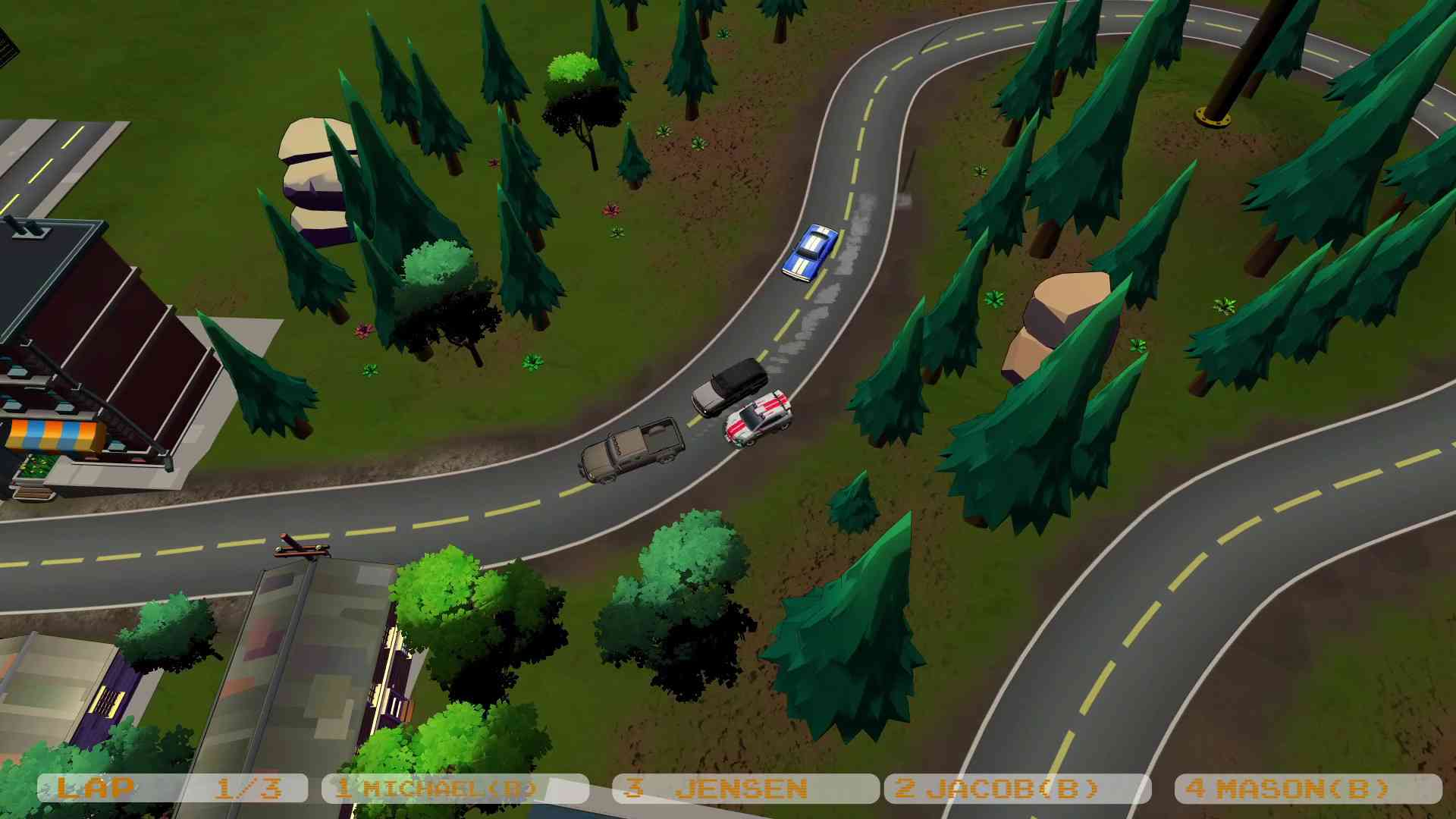 PC《袖珍赛车手 Armchair Racer》英文版下载_1