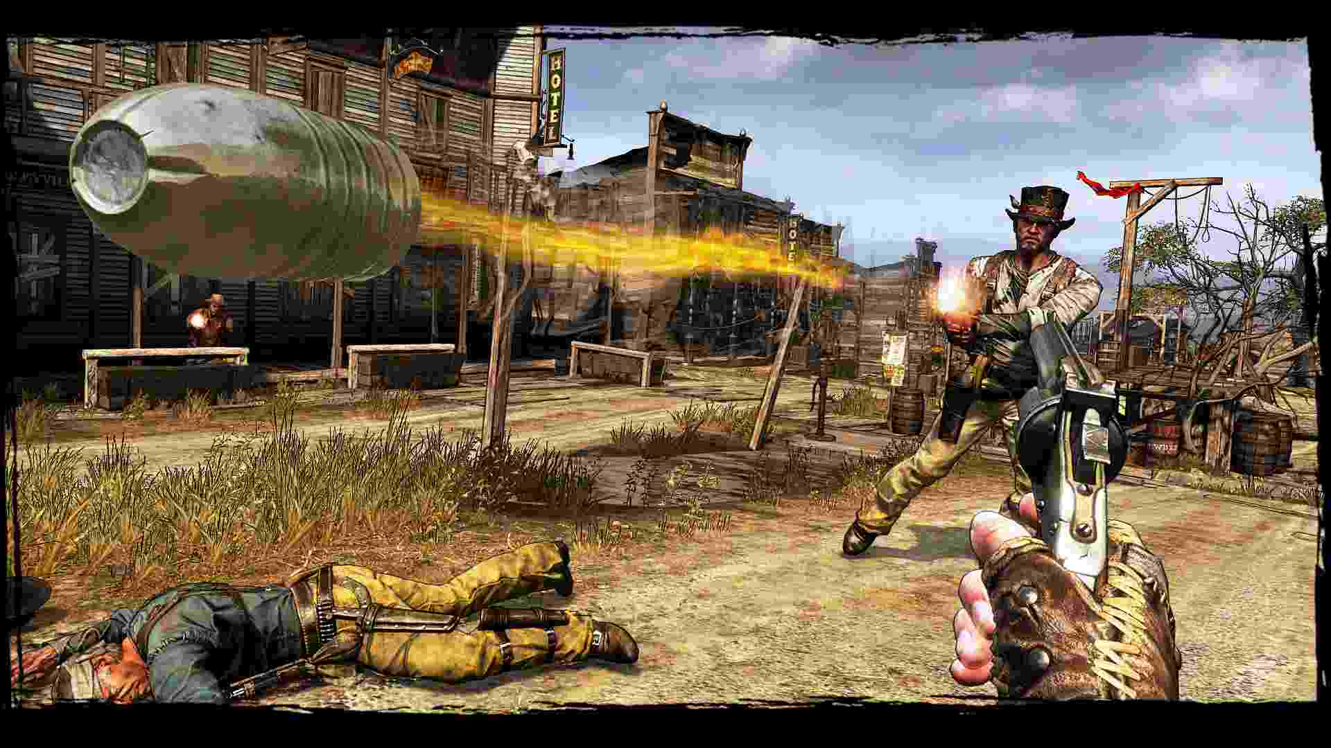 PC《狂野西部：枪手 Call of Juarez: Gunslinger》免安装中文版下载（v1.3修正版）_0
