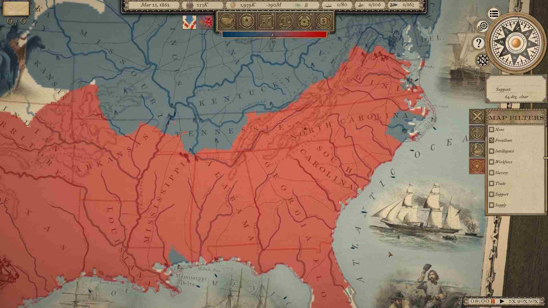 PC《大战术家：南北战争 Grand Tactician The Civil War》英文版下载（v1.09）_1
