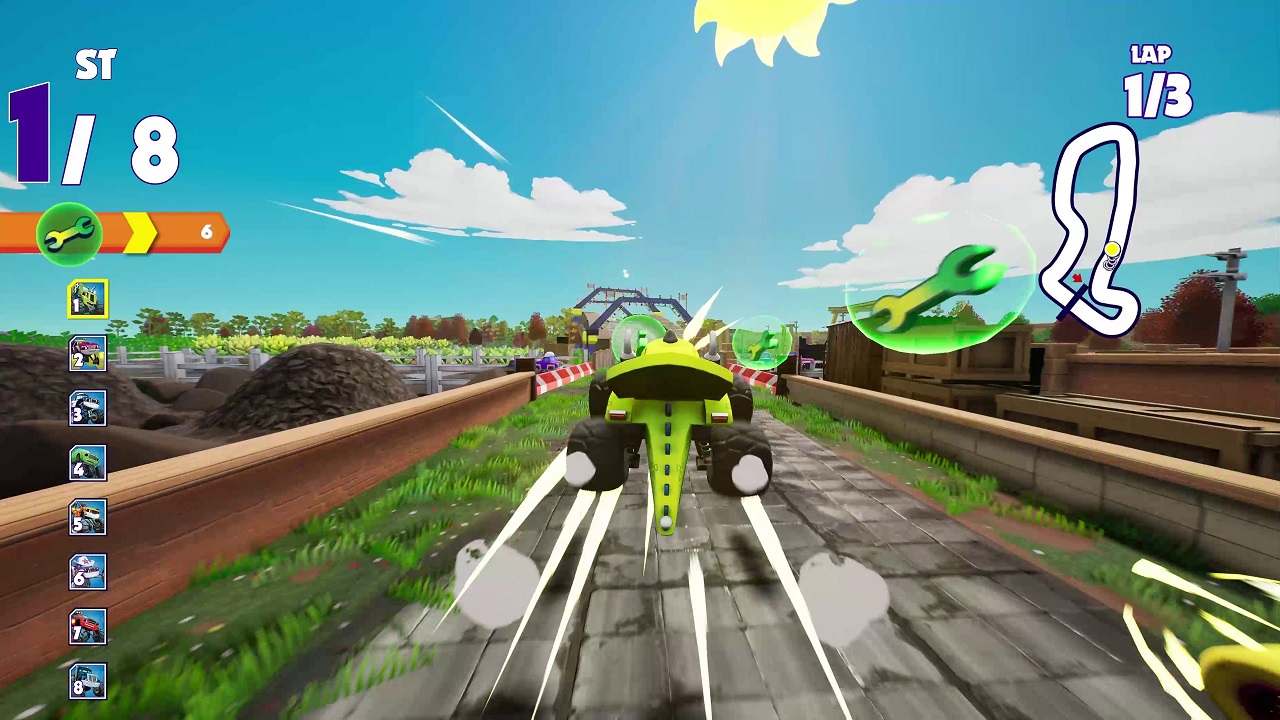 PC《旋风战车队：速度城赛车 Blaze and the Monster Machines：Axle City Racers》免安装中文版下载_0