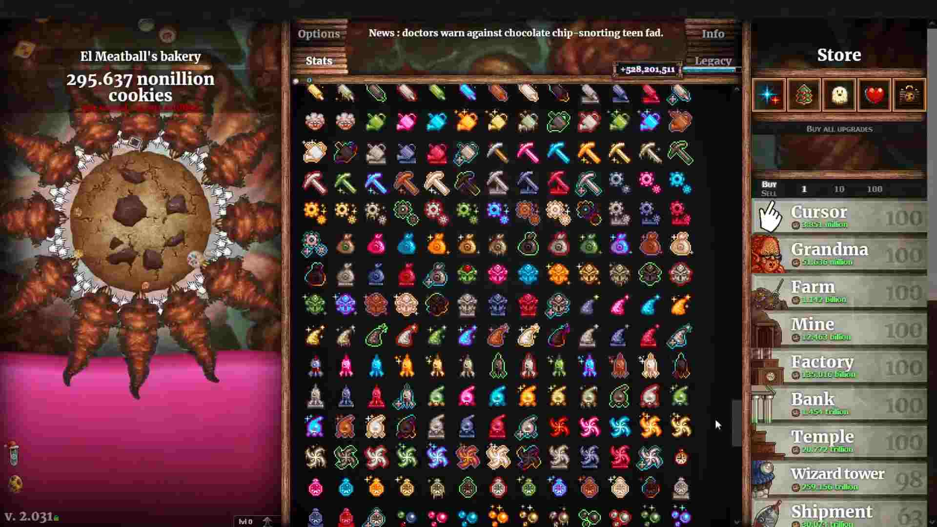 PC《无尽的饼干 Cookie Clicker》免安装中文版下载（v2.042）_1