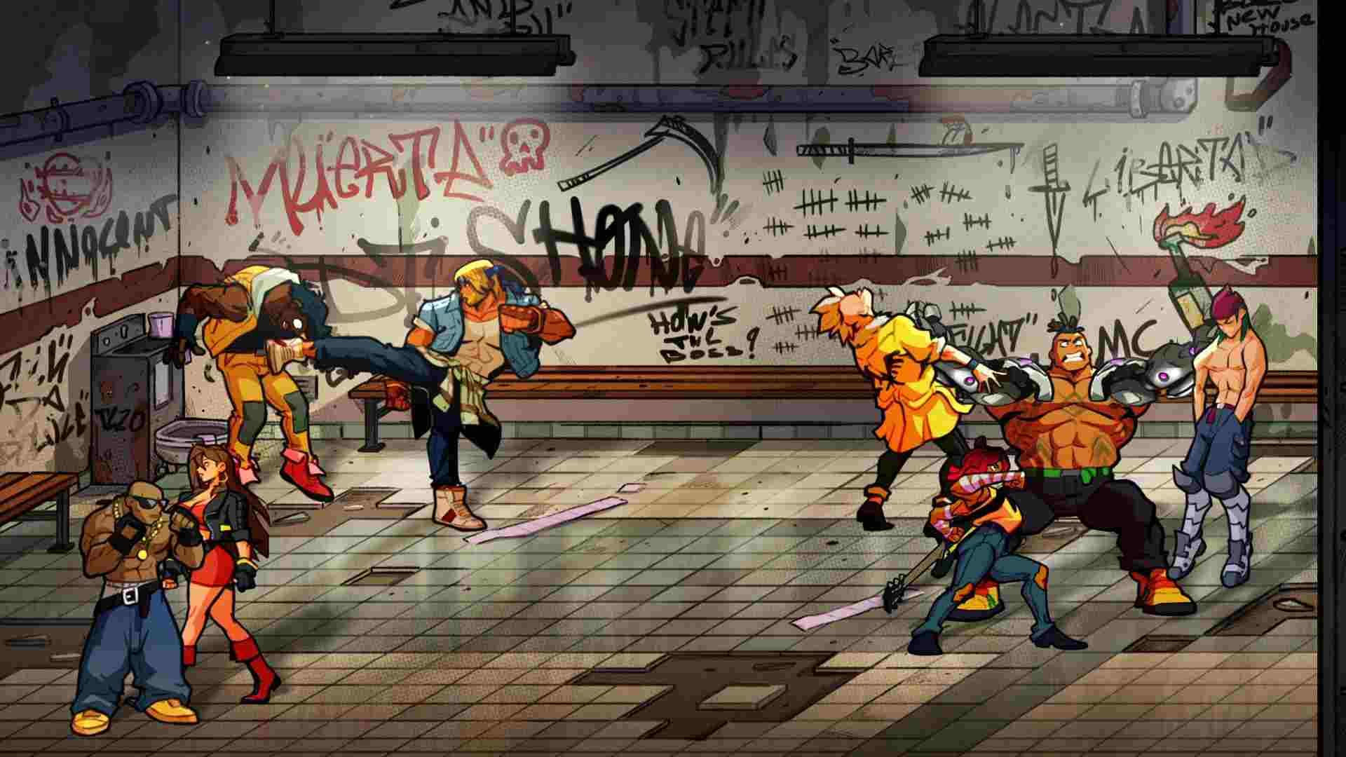 PC《怒之铁拳4 Streets of Rage 4》免安装中文版下载（v13648含X先生噩梦+生存模式+DLC）_1