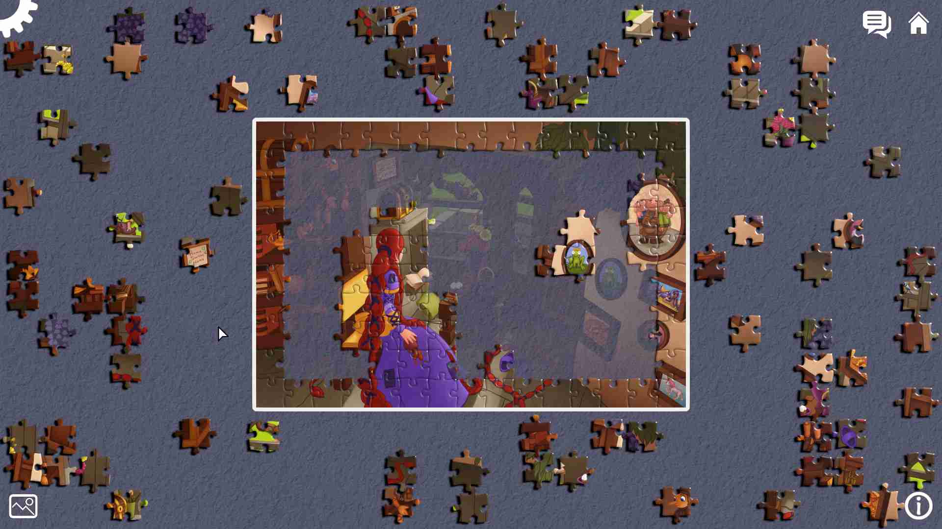 PC《狼与胡德历险记：拼图故事 The Adventures of Wolf and Hood A Jigsaw Tale》英文版下载_0